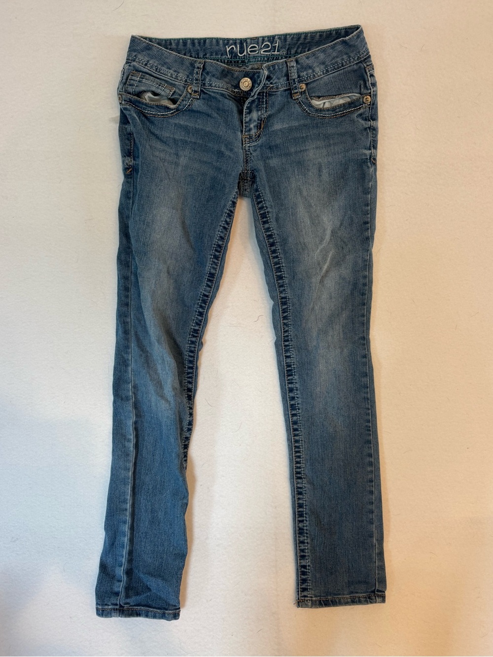 rue21 Women's Medium Blue Skinny Jeans